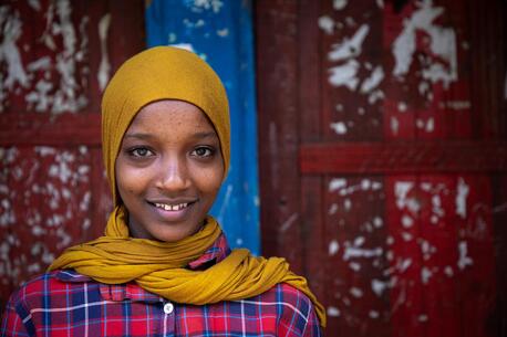 Abducted by three men who planned to force her into child marriage, Zemzem, 13, was rescued with help from a UNICEF youth group in southern Ethiopia. 