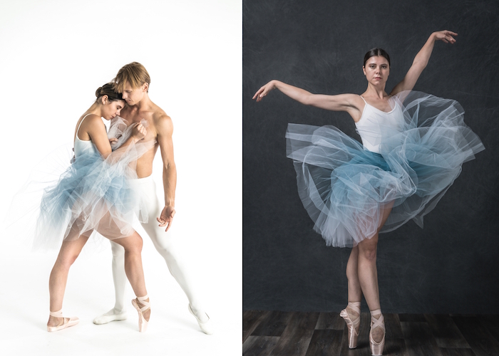 Ukraine natives Svitlana Onipko and Vladislav Romashchenko are members of the National Ballet of Ukraine.