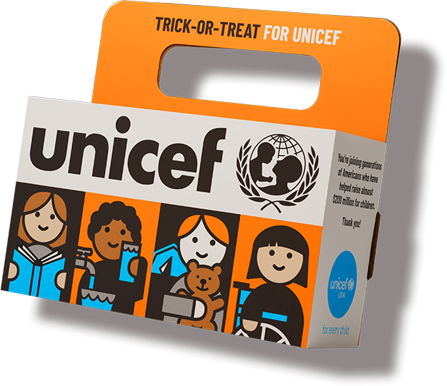 Free Trick-or-Treat for UNICEF Boxes