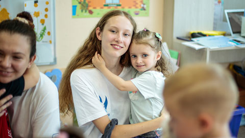 Ukraine's Youth Help Children Build a Healthier Future