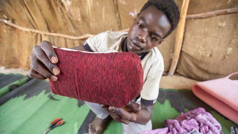 Samer, Boy Champion for Menstrual Hygiene, Breaks Taboos in Sudan