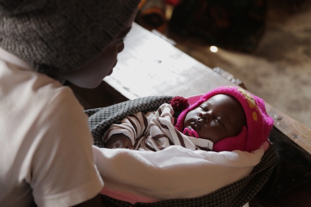 Breastfeeding mothers attend a UNICEF nutrition counseling session in Mbeya, southern Tanzania. 