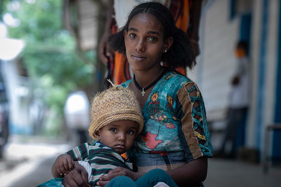As the conflict continues in northern Ethiopia, there is still no end in sight for children and families like 19-year-old Zinabu and her daughter Meseret.