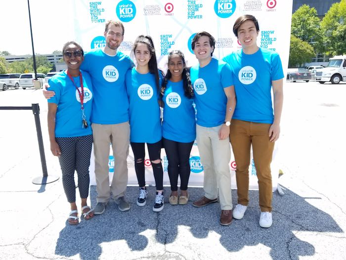 Anjali and friends advocate at UNICEF USA's Annual Summit 2018 in Washington, D.C.