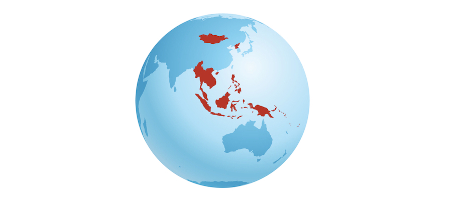 UNICEF presence in East Asia and the Pacific