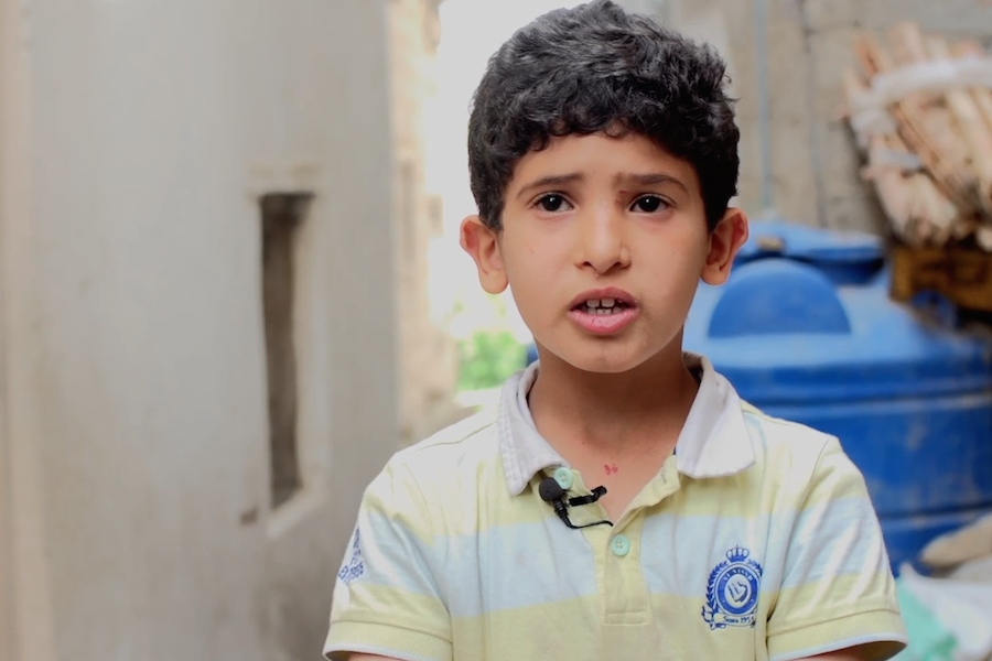 Children caught in Yemen conflict 2015: Fuad Najib