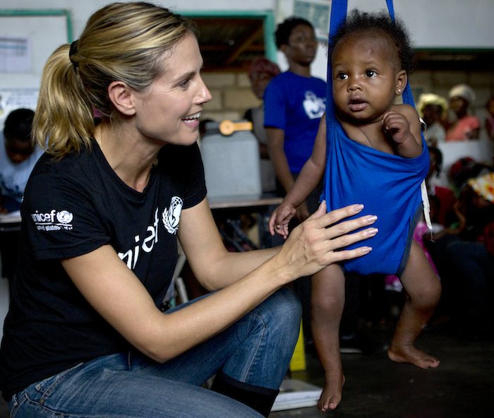 Heidi Klum- UNICEF