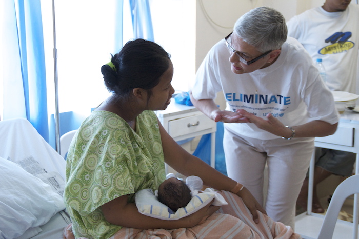 UNICEF, Kiwanis International and partners worked to successfully eliminate maternal neonatal tetanus (MNT) in the Philippines in 2017. 