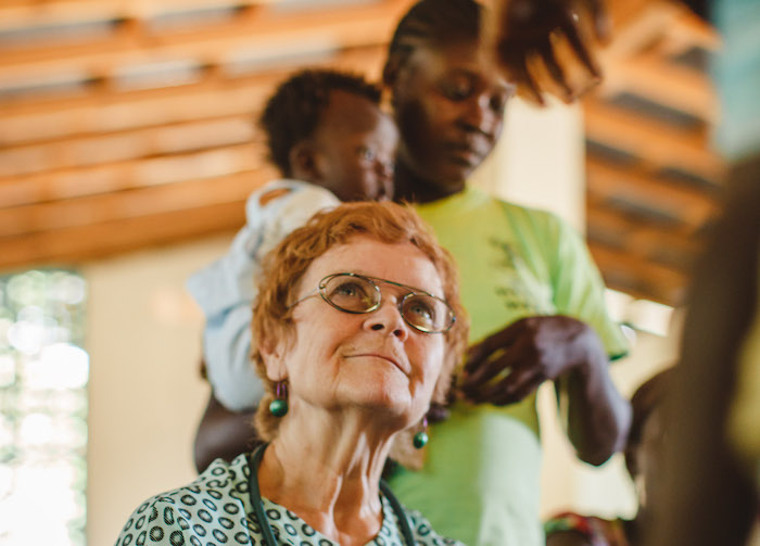 Meds & Food for Kids founder Dr. Patricia B. Wolff has been treating malnourished chilidren in Haiti since 1988.