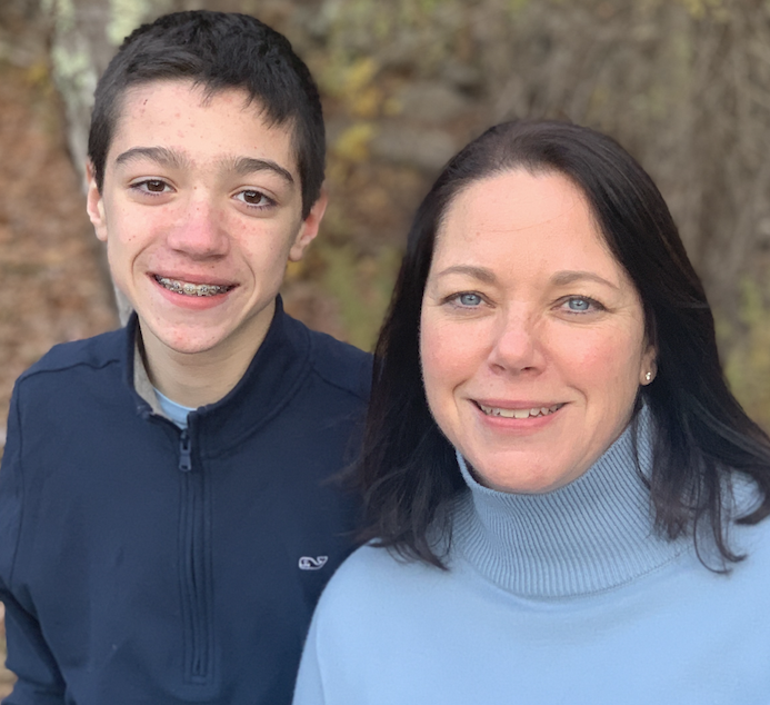UNICEF supporter Maureen Silverleib's 12-year-old son, Matthew, had an early, unconfirmed case of COVID-19. She is committed to ensuring that all children around the world have access to the COVID-19 vaccine. 