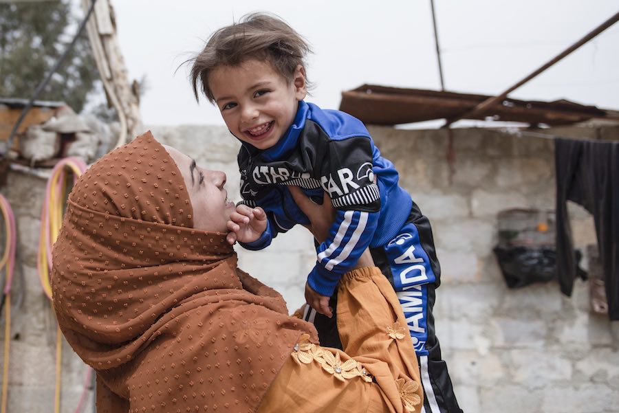 Giving your Zakat to those less fortunate helps UNICEF support Syrian children in need