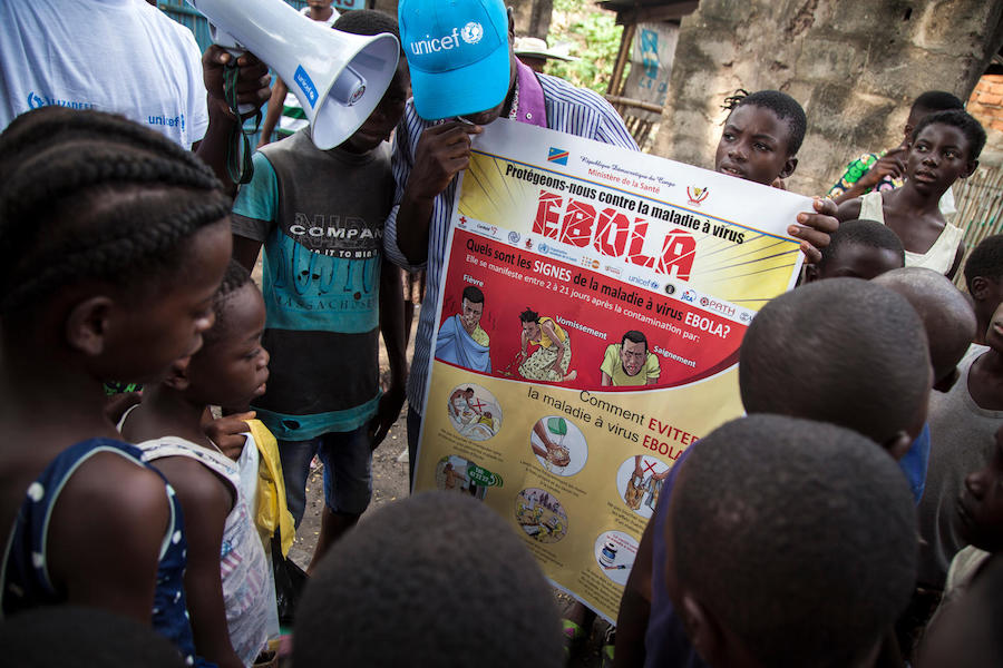 unicef, ebola, democratic republic of the congo