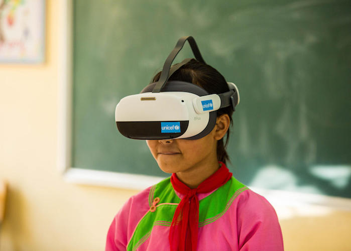 SAP and UNICEF's partnership helps students learn digital skills. 