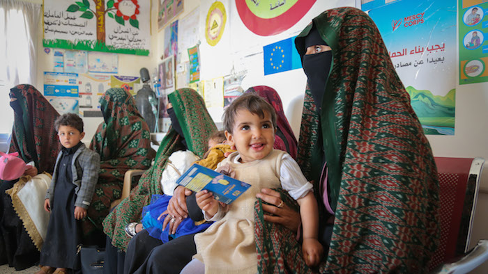Malnutrition is widespread among children in Yemen after five years of war.