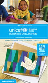 Download the latest UNICEF Business Collection catalog