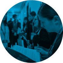 UNITERS prepare speeches at an event