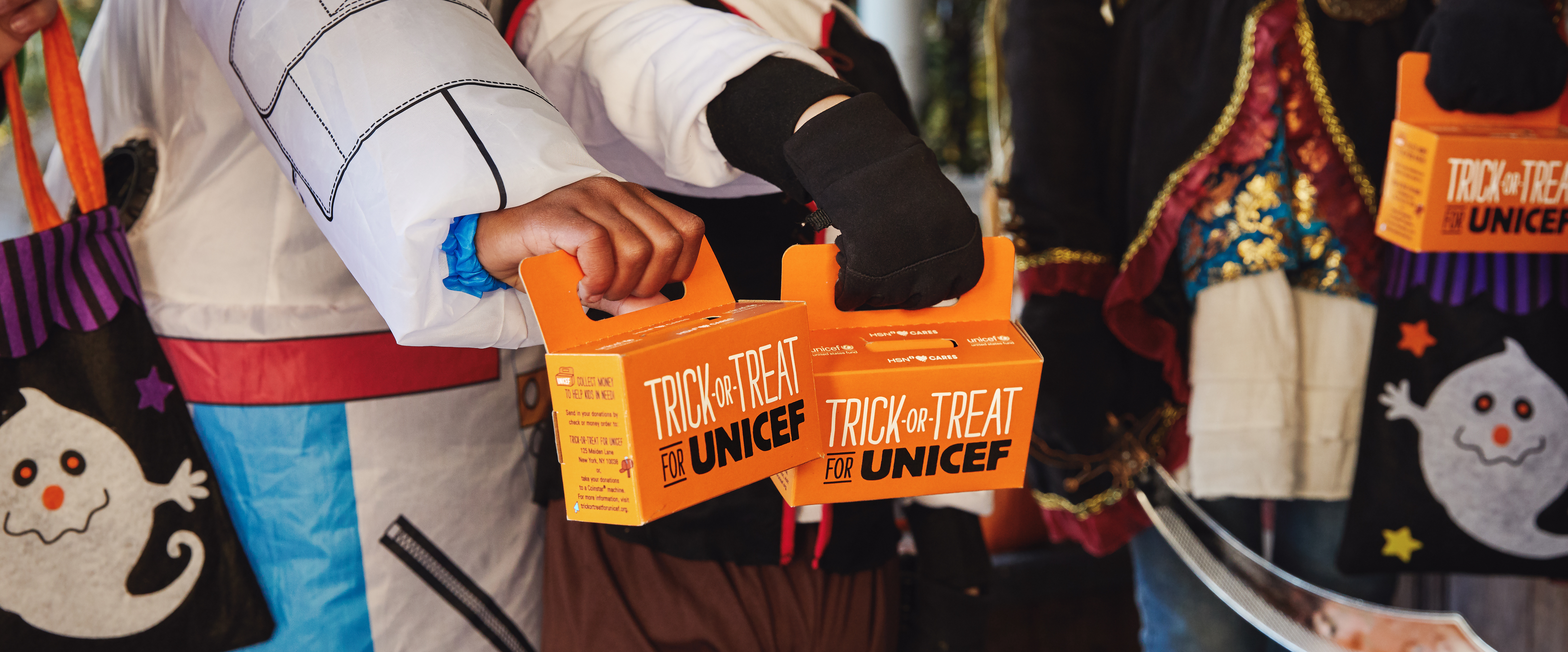 Trick-or-Treat for UNICEF USA boxes