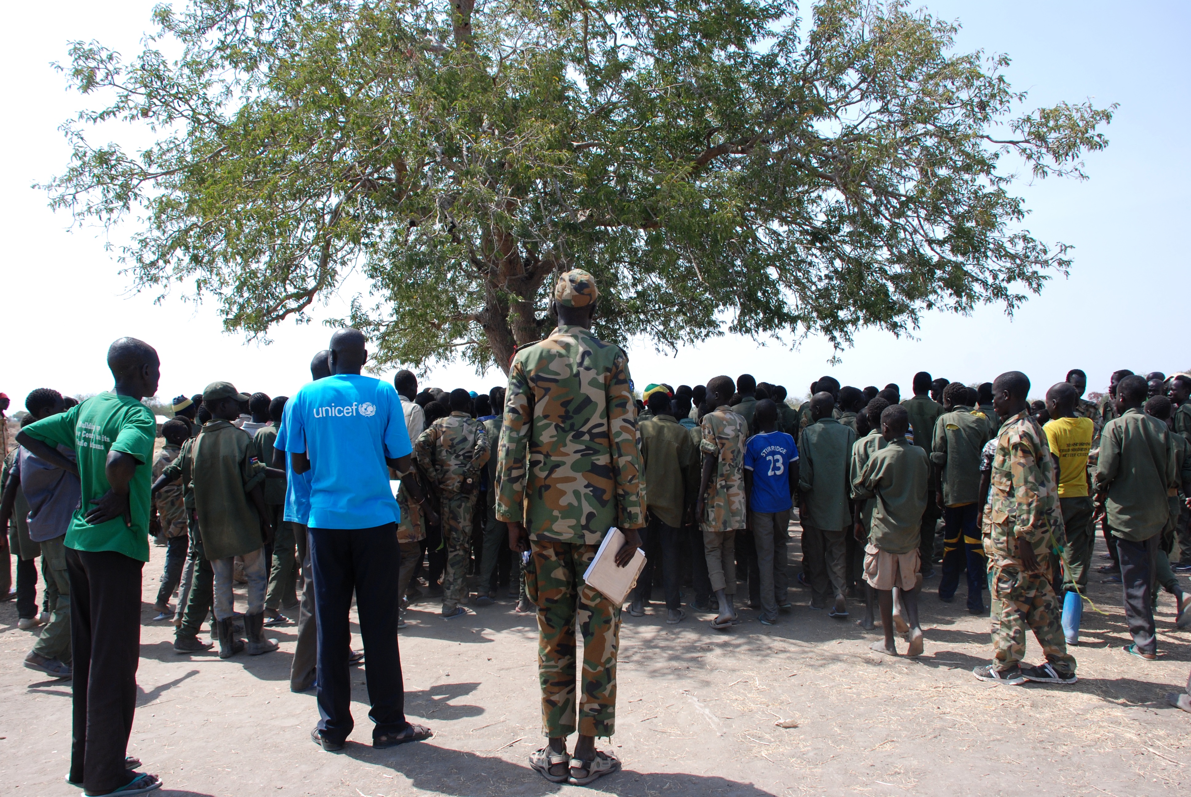 Demobilization ceremony in South Sudan (c) UNICEF South Sudan