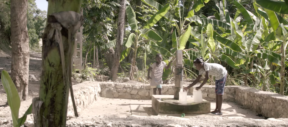 In Haiti, Rosmaine Jean knows how to purify well water to keep her family free of cholera. 
