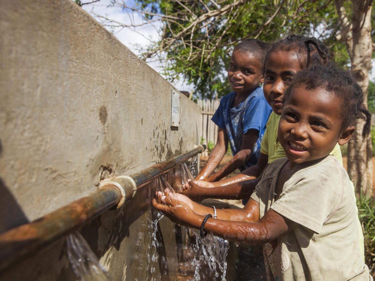UNICEF and partners are expanding water infrastructure in Madagascar.