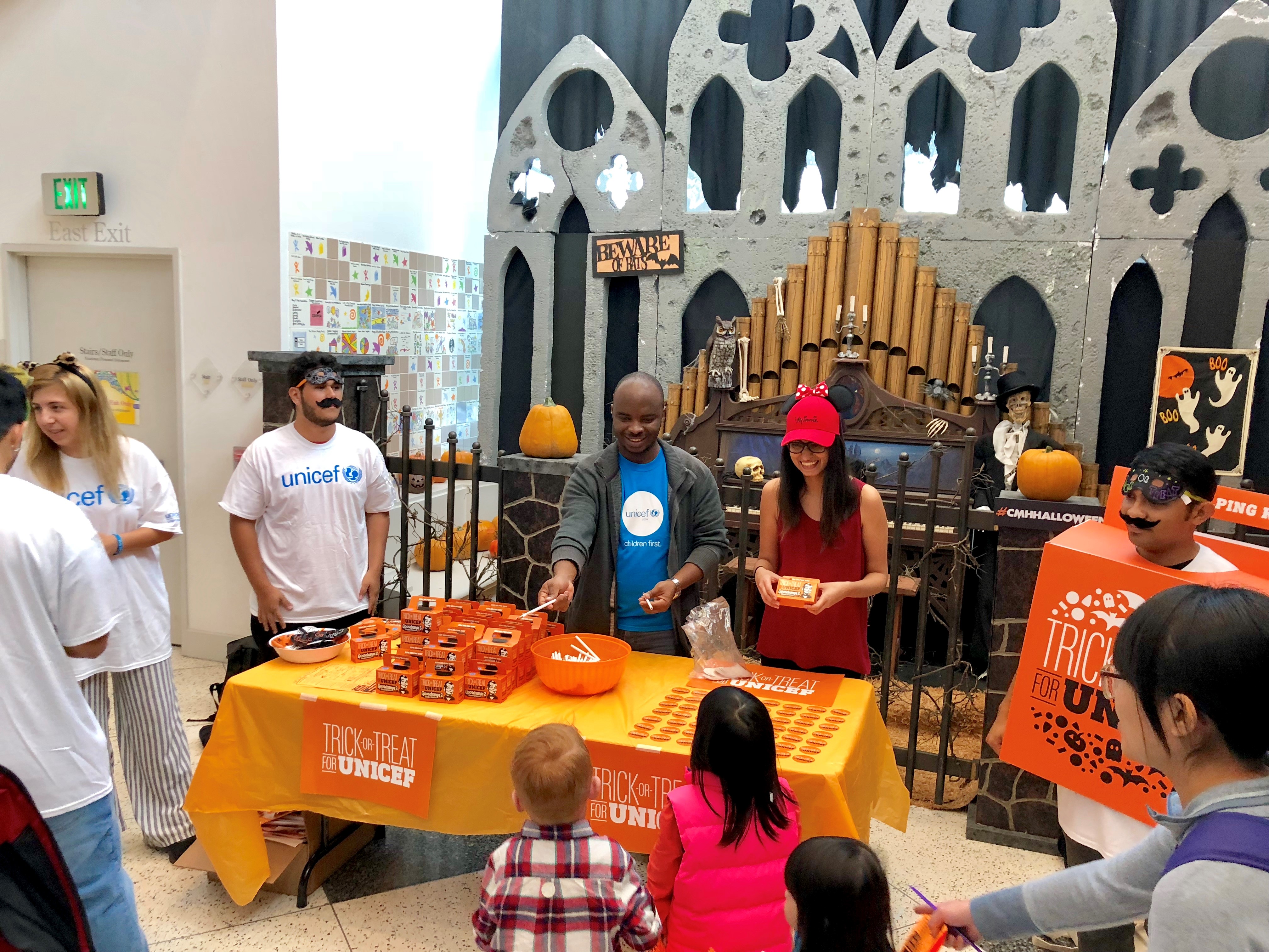 BRINGING COMMUNITIES TOGETHER THROUGH TRICK OR TREAT FOR UNICEF