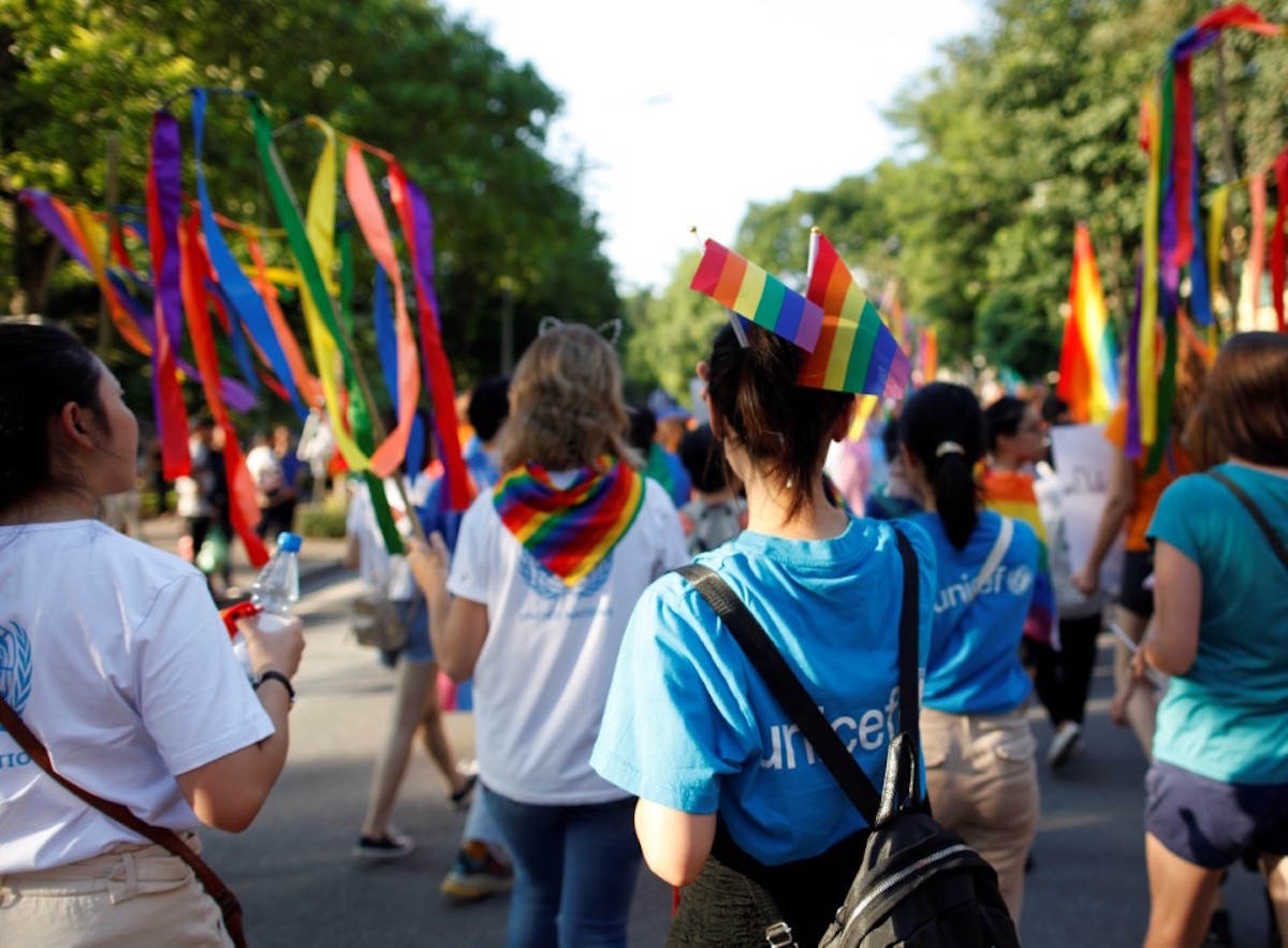 UNICEF advocates for the rights of LGBTQ children and adolescents to grow up free from discrimination and abuse. 