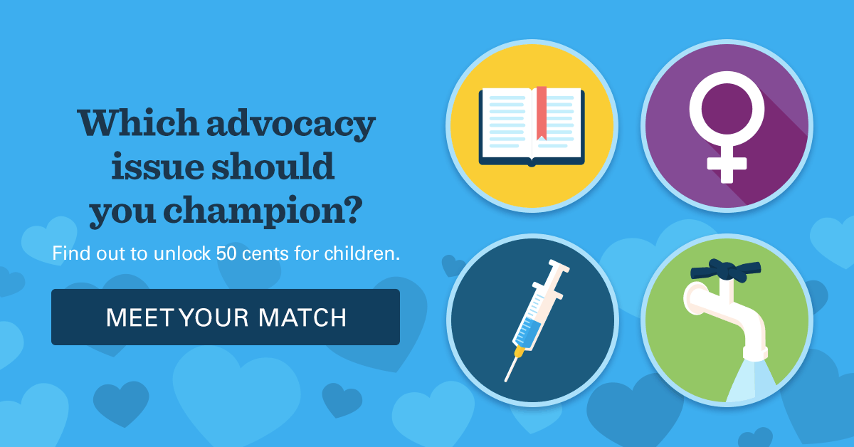 Meet Your Match Quiz UNICEF USA