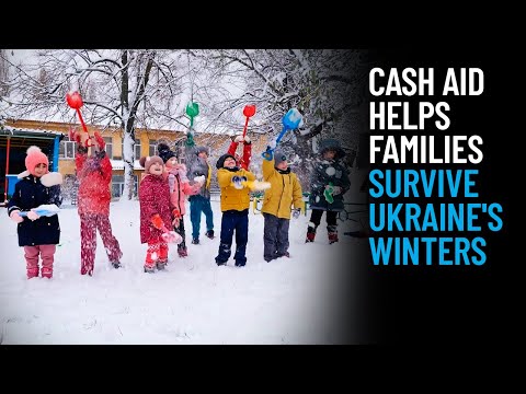 Thumbnail for video Cash Aid Helps Families Survive Ukraine’s Winter