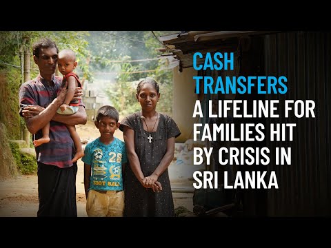 Thumbnail for video Cash Transfers a Lifeline for Families Hit By Crisis in Sri Lanka