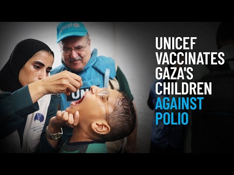 Thumbnail for video UNICEF Vaccinates Gaza's Children Against Polio