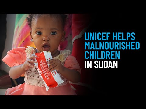 Thumbnail for video UNICEF Helps Malnourished Children in Sudan
