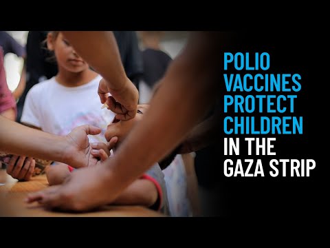 Thumbnail for video Polio Vaccines Protect Children in the Gaza Strip