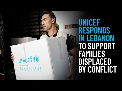 Thumbnail for video UNICEF Responds in Lebanon to Support Families Displaced by Conflict