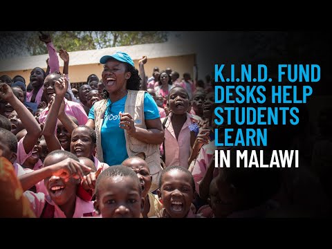 Thumbnail for video K.I.N.D. Fund Desks Help Students Learn in Malawi