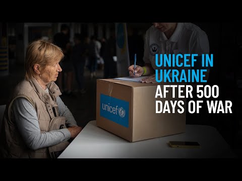 Thumbnail for video UNICEF in Ukraine After 500 Days of War