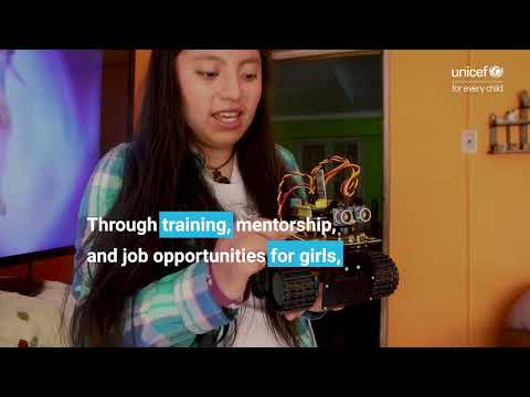 Thumbnail for video UNICEF's SKills4Girls Initiative