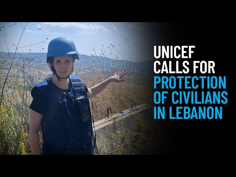 Thumbnail for video UNICEF Calls for Protection of Civilians in Lebanon