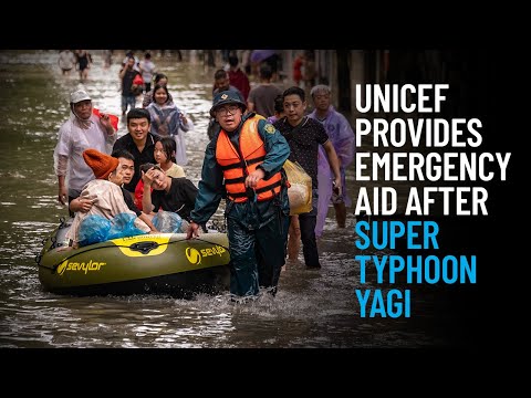 Thumbnail for video UNICEF Provides Emergency Aid After Super Typhoon Yagi