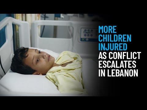 Thumbnail for video Amir, 8, Among Hundreds of Children Injured as Conflict Escalates in Lebanon