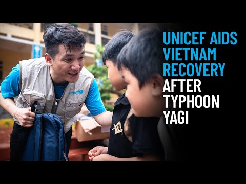 Thumbnail for video UNICEF Aids Vietnam Recovery After Typhoon Yagi