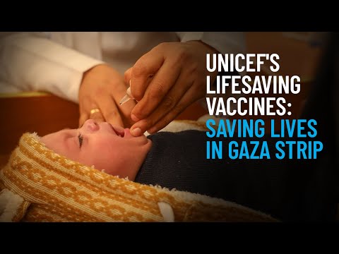 Thumbnail for video UNICEF Delivers Lifesaving Vaccines to Gaza Strip