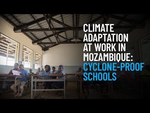 Thumbnail for video Climate Adaptation at Work in Mozambique: Cyclone-Proof Schools