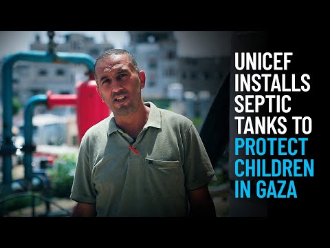 Thumbnail for video UNICEF Installs Septic Tanks to Protect Children in Gaza