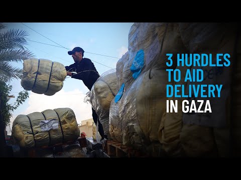 Thumbnail for video 3 Hurdles to Aid Delivery in Gaza