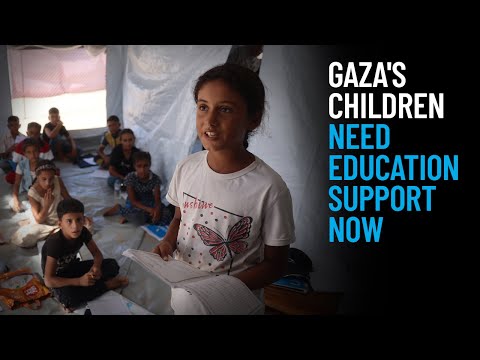 Thumbnail for video Gaza's Children Need Education Support Now