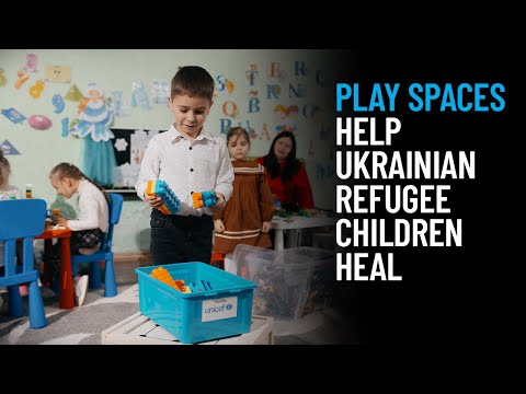 Thumbnail for video Play Spaces Help Ukrainian Refugee Children Heal