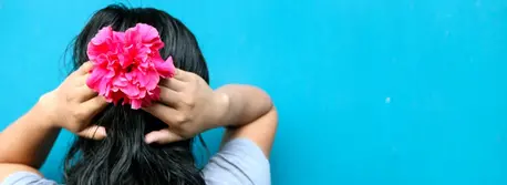 Pictured is a human trafficking survivor.
