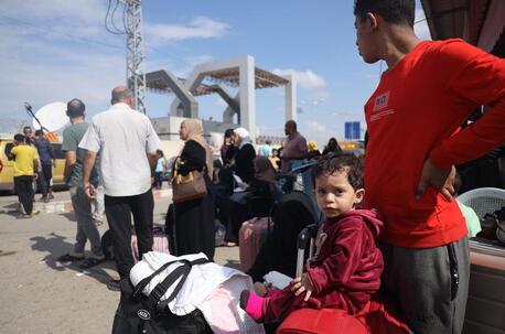 Families flee their shattered homes in Rafah, amid escalating hostilities in the Gaza Strip.
