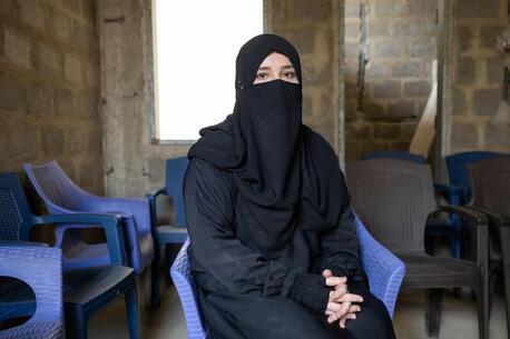 Reshma is a UNICEF-supported community health worker in Pakistan.