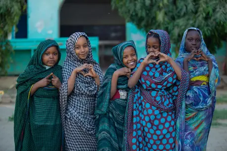 Children in Kassala state, Sudan.